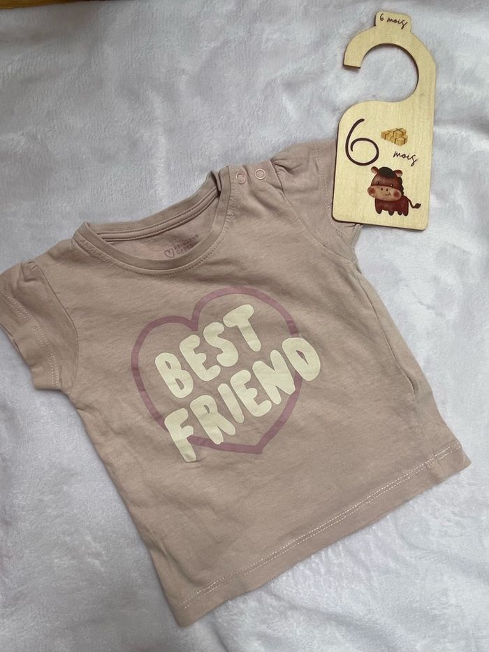 Ensemble 3 pièces pantalon et tee-shirt 6 mois - photo numéro 2