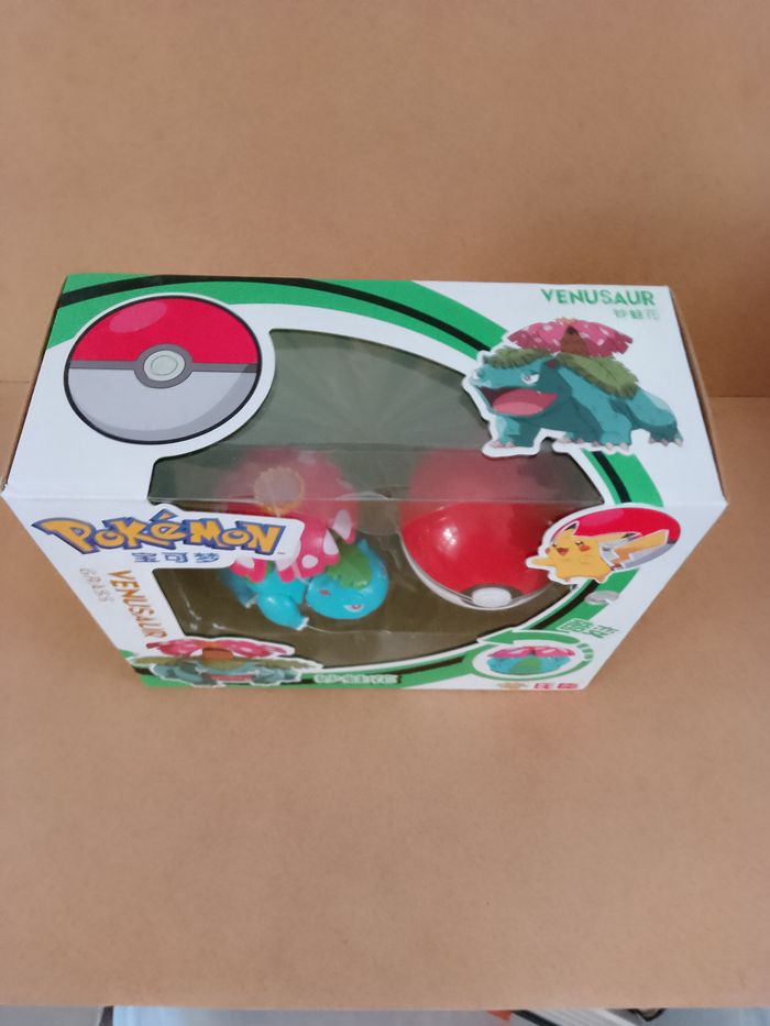 figurine pokémon pokéball venusaur grass nintendo neuve en boite - photo numéro 8