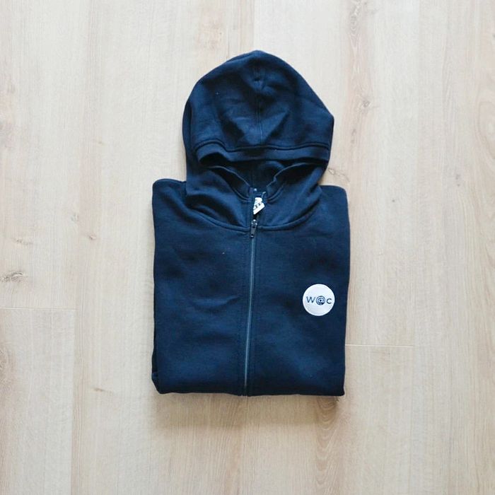 Roly Web Académie by Epitech Hoodie Sweat à Capuche Universitaire Bleu Marine Homme (Taille M)