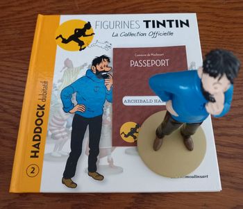 Figurine Haddock dubitatif