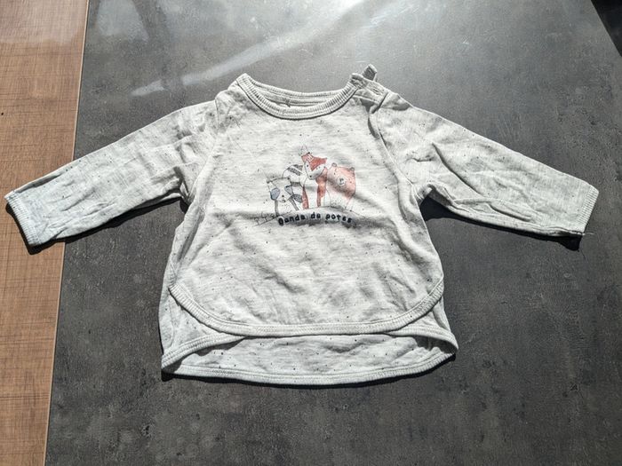 Tee shirt manche longues 6 mois
