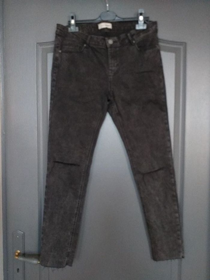 Jeans skinny Denim gris anthracite 40/L - Pimkie