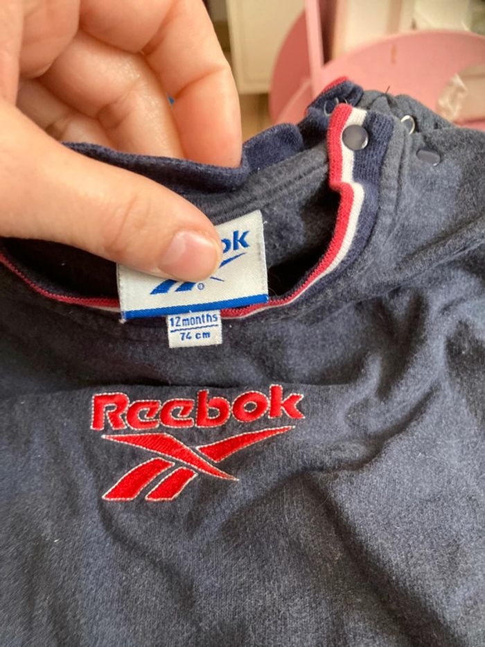 Combinaison reebok taille 12mois - photo numéro 2