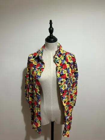 Chemise vintage fleurie