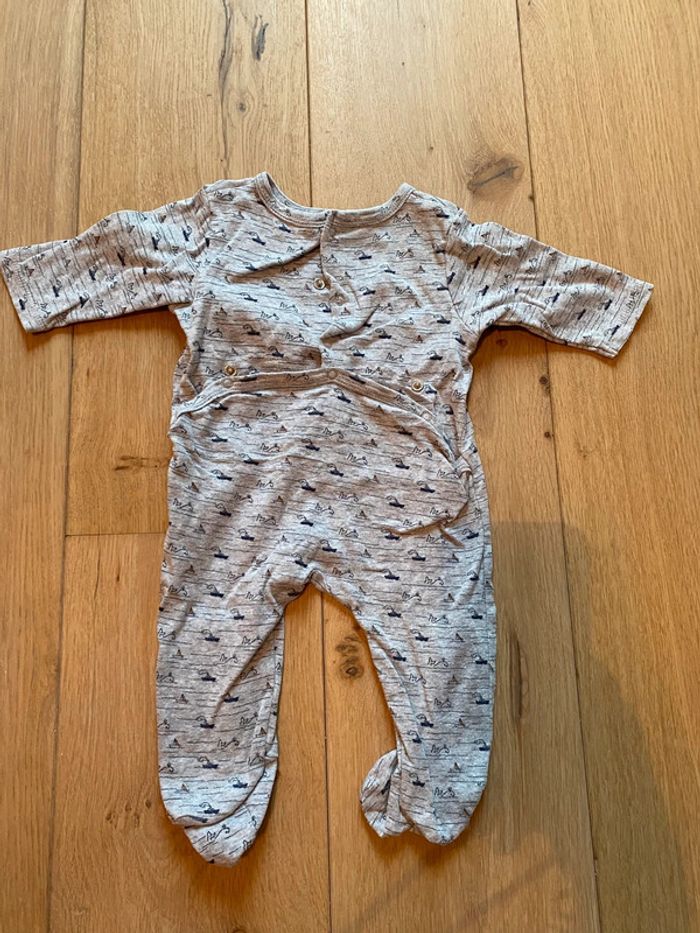 Lot de 4 pyjamas d’été en coton 3 mois - photo numéro 7