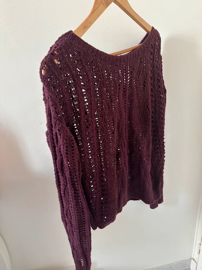 Pull violet  h&m - photo numéro 2