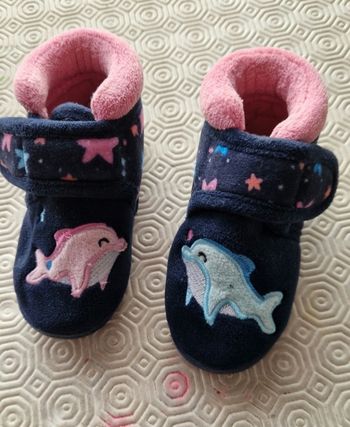 Chausson hiver Isotoner fille taille 20