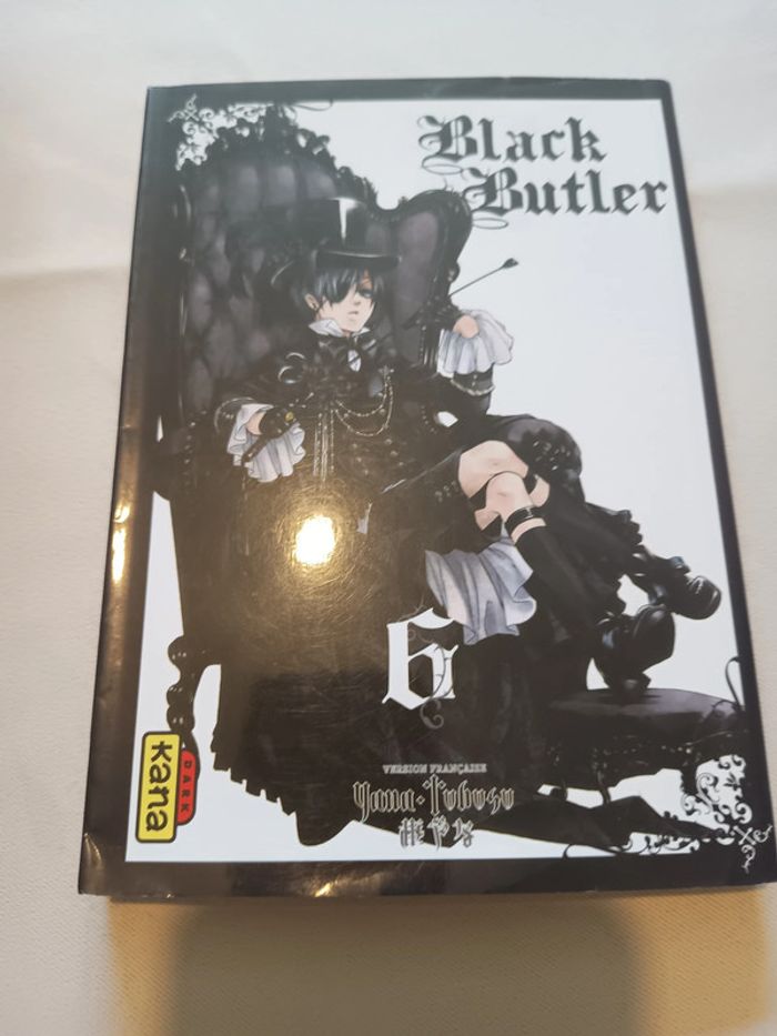 Manga black buttler tome 6