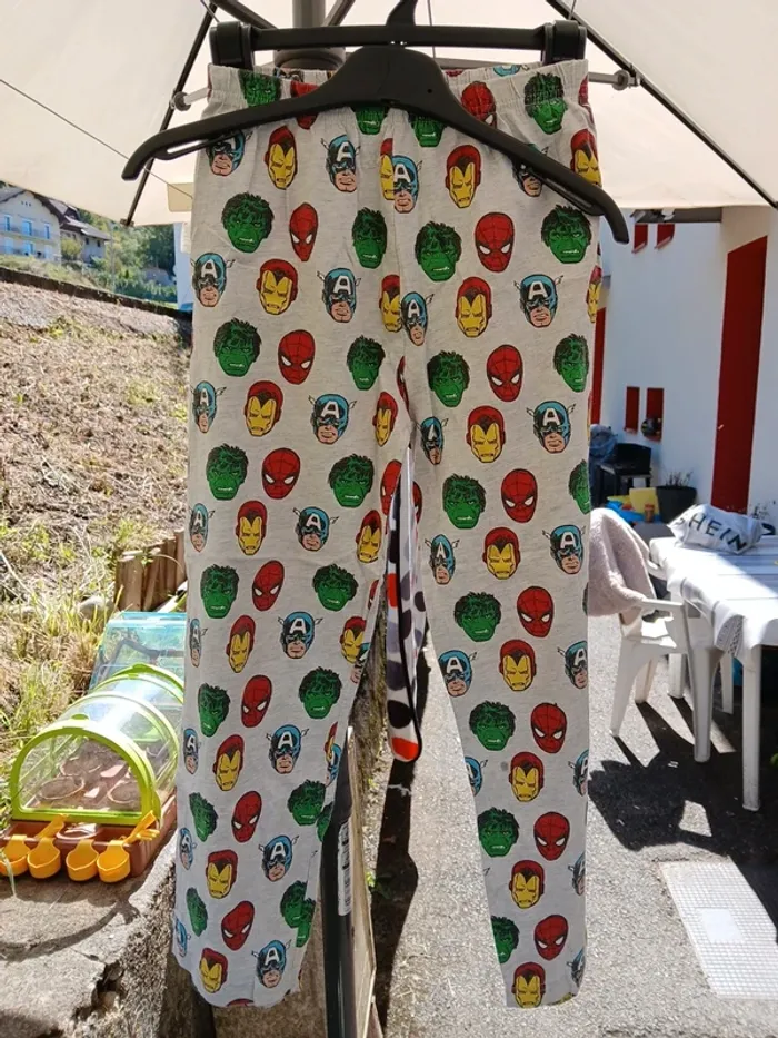 Lot pyjamas avengers marvel jumeaux - photo numéro 9