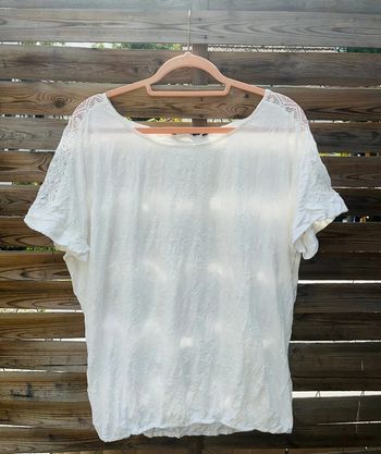 T-shirt blanc - Taille XL
