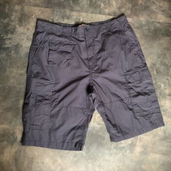 Short bermuda cargo bleu marine 7 poches 48 Aigle état neuf