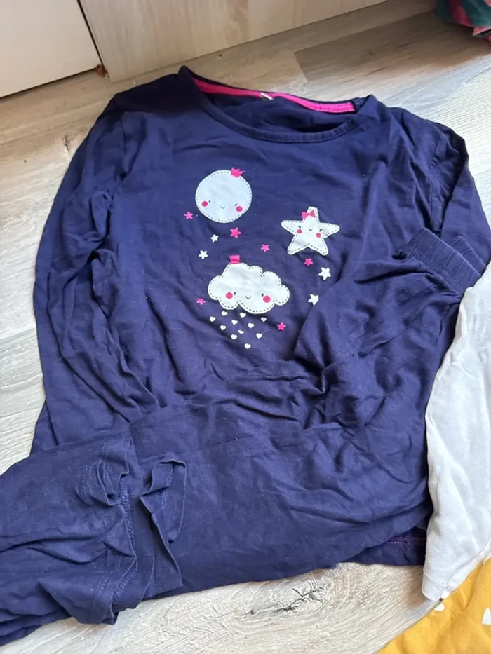 Lot 2 pyjamas manches longues 8 ans - photo numéro 2