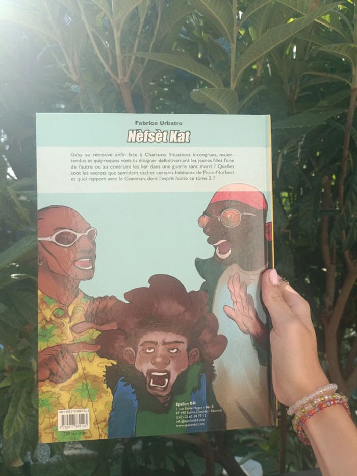 Lot du tome 1 et 2 des bandes dessinées "Nèfsèt Kat" - photo numéro 10