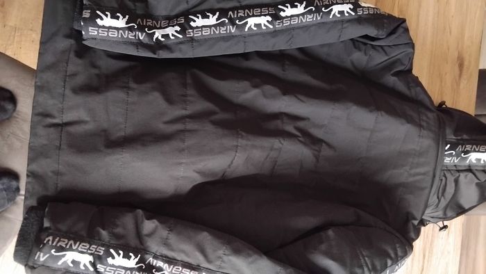 Anorak noir et ecru - photo numéro 5