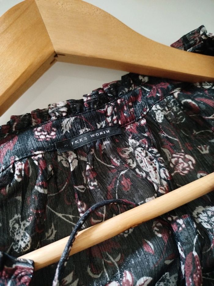#blouse#motif fleuri - photo numéro 3