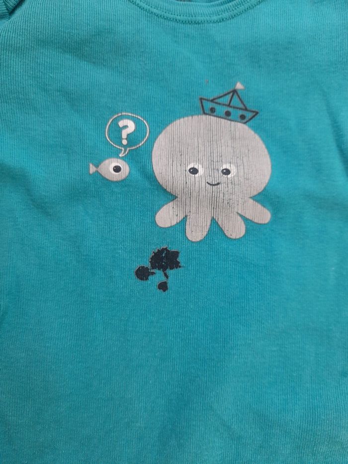 Lot de 2 body été 12 mois - photo numéro 2