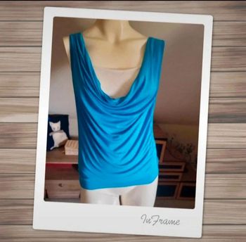Tee shirt bleu taille M