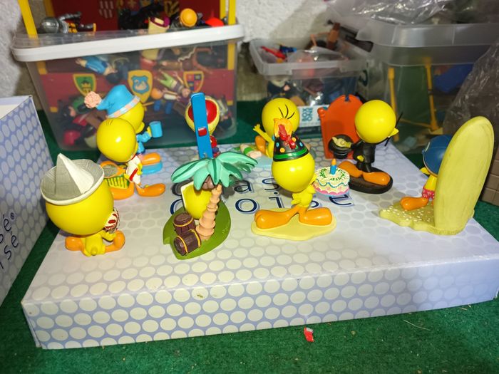 Lot de 10 titi Warner Bross figurines vintage 1999 - photo numéro 2