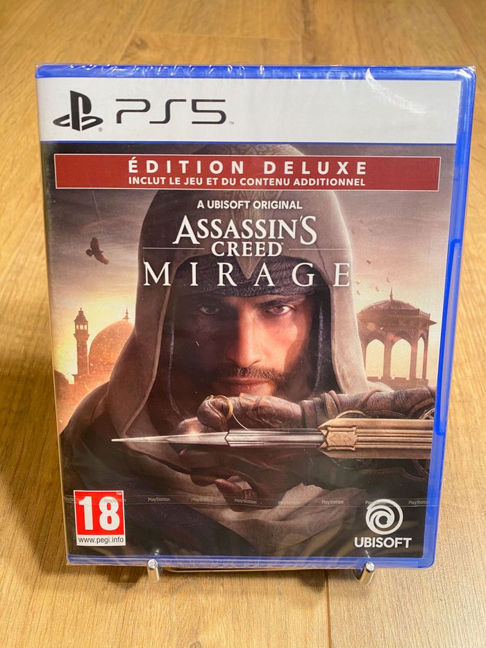 Assassin’s creed mirage edition deluxe - PS5 - jeu neuf sous blister