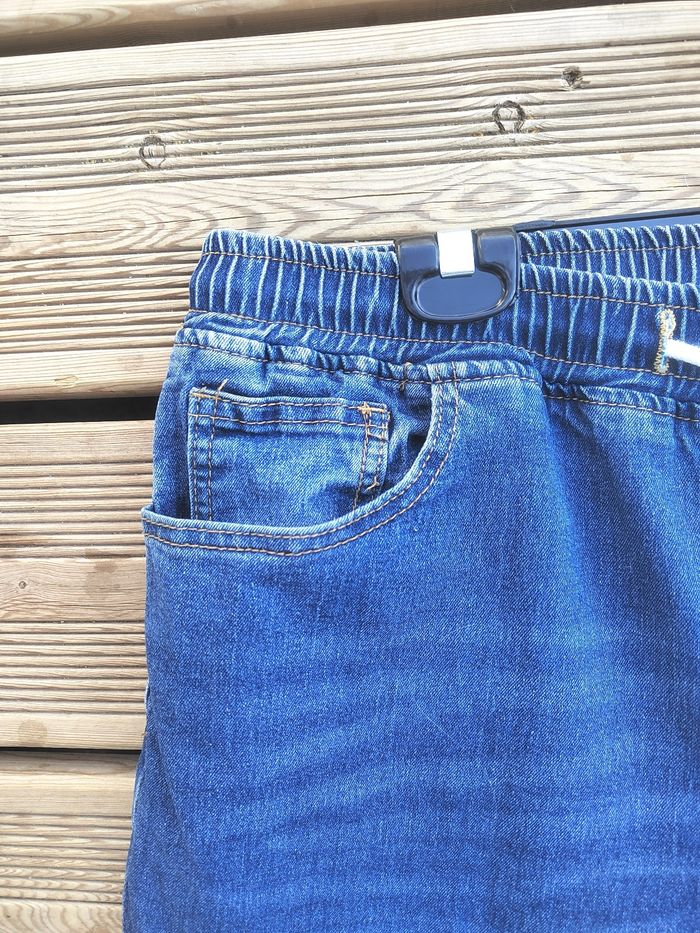 Jean skinny brut SHEIN – Taille 46 / 1XL – Taille haute & Cordon ajustable - photo numéro 5