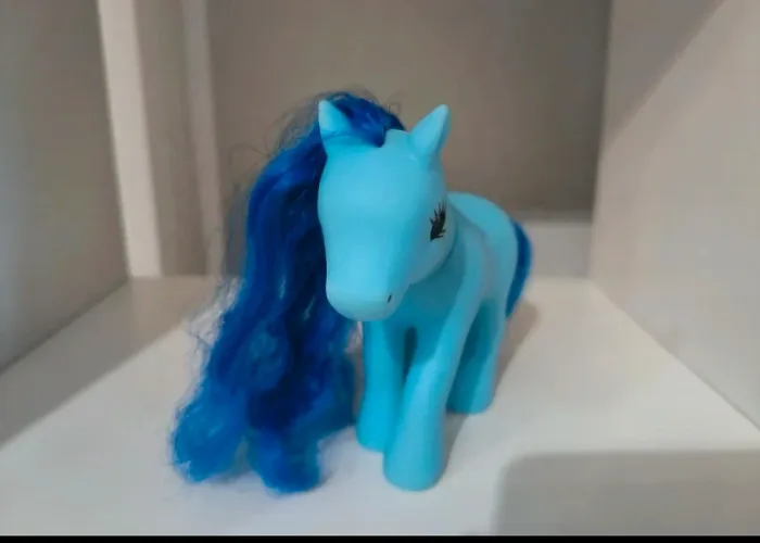 Mon petit poney my little pony bleu - photo numéro 3