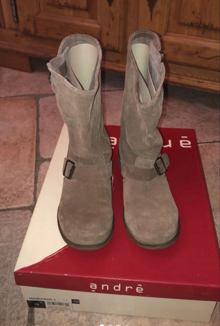 Bottines beige - photo numéro 2