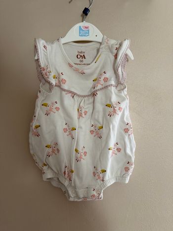 Barboteuse d’été sans manches - T3mois - C&A 