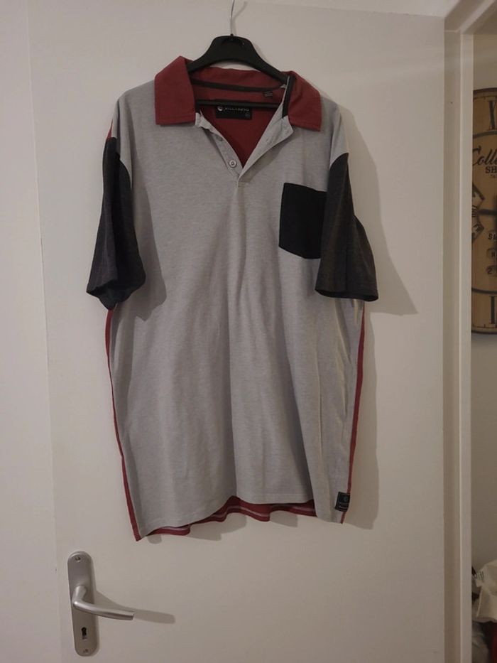 Polo homme manche courte tee shirt gros clair foncé Taille2XL TBE Billabong