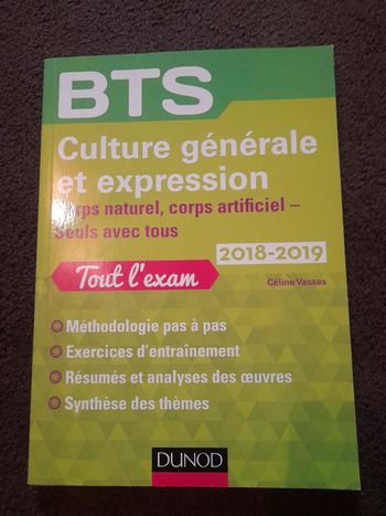 BTS : Culture générale et expression de 2018-2019
