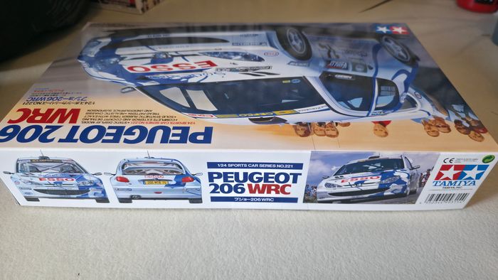 Maquette Peugeot 206 WRC1/24eme - photo numéro 2