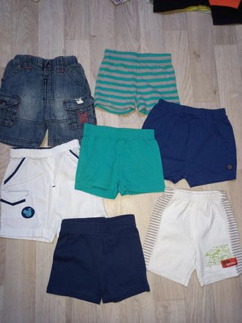 Lot de 7 shorts
