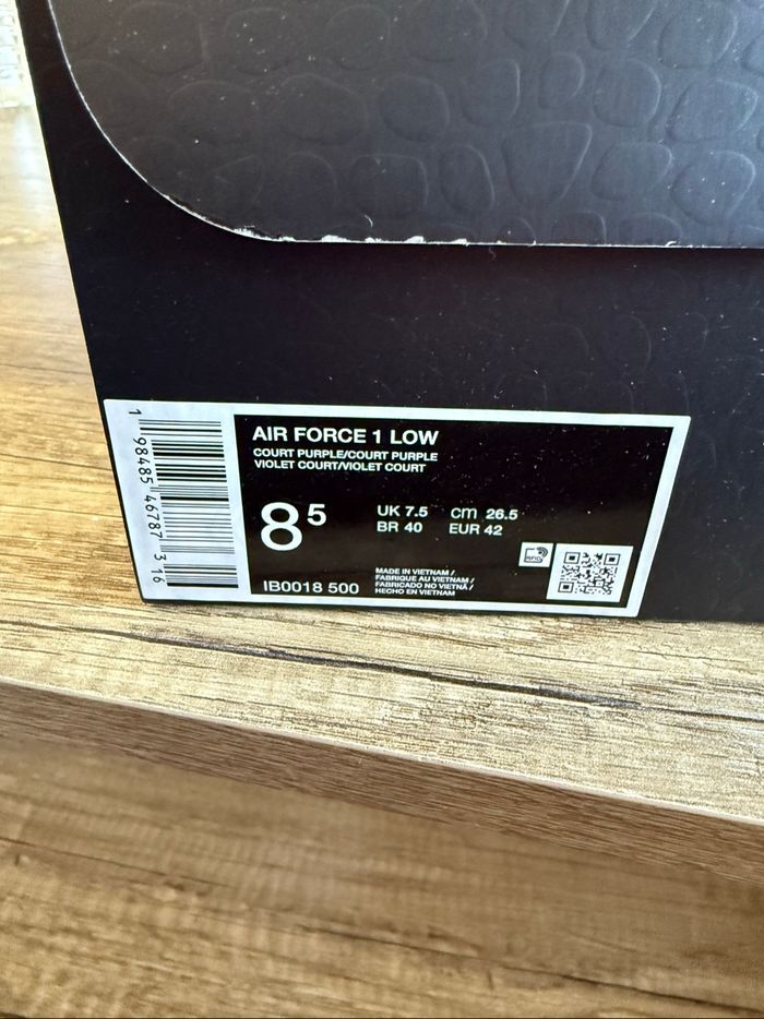 Air Force 1 low Kobe court purple taille 42 - photo numéro 7