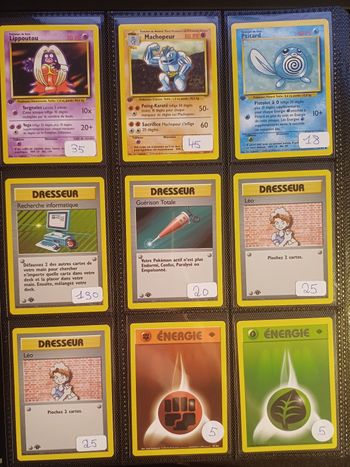 ⭐️ Gros Lot de cartes Pokémon - 96 Ultra dont set de base  (85 % de la valeur)⭐️