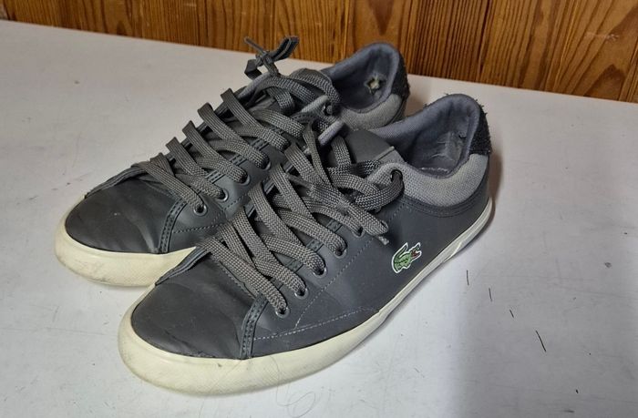 Basket grise homme lacoste taille 42