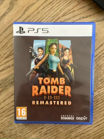 tomb raider I-II-III remastered PS5