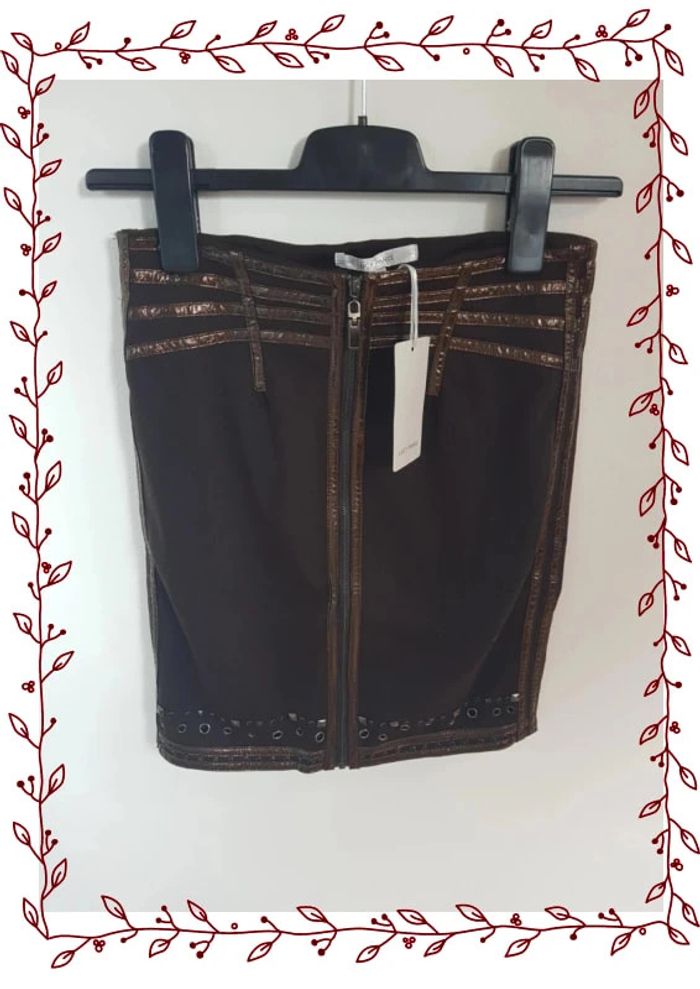 Sublime Jupe Chocolat taille S - photo numéro 12