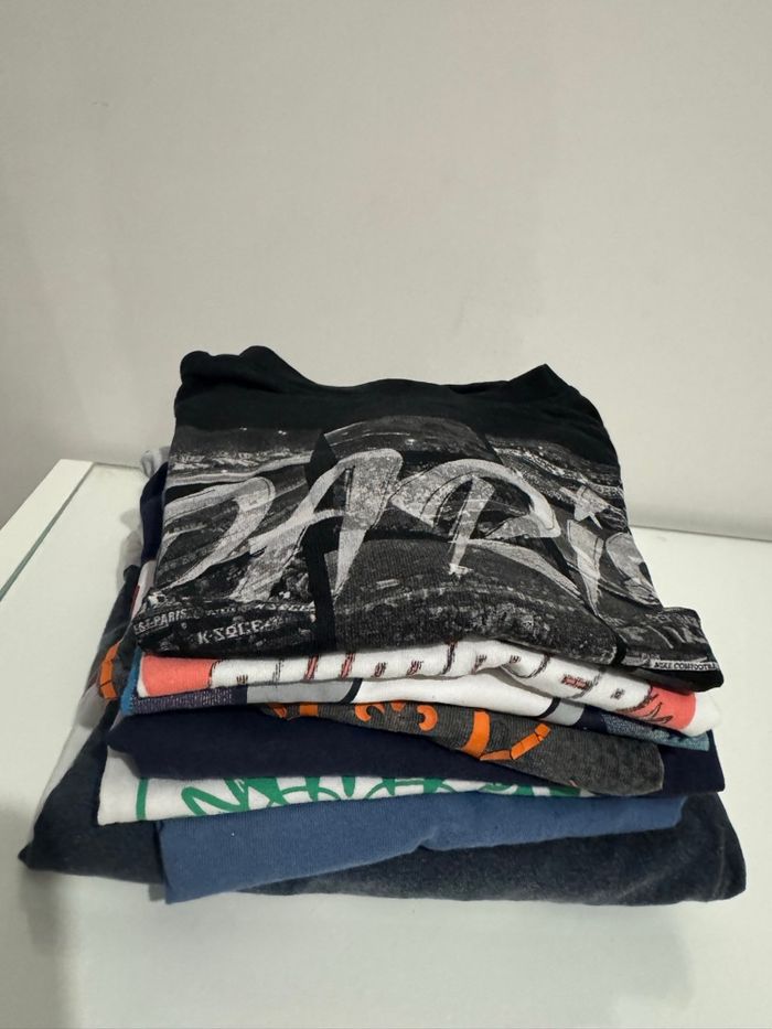đ Lot 10 t-shirts - taille 4 ans - garçon - multi marques - trĂšs bon Ă©tat - bon Ă©tat - satisfaisant - photo numĂ©ro 8