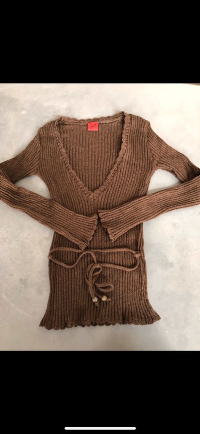 Pull long taille S
