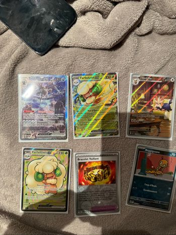 Lot de 5 cartes Pokémon