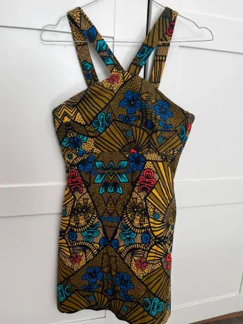 Robe été motif ethnic