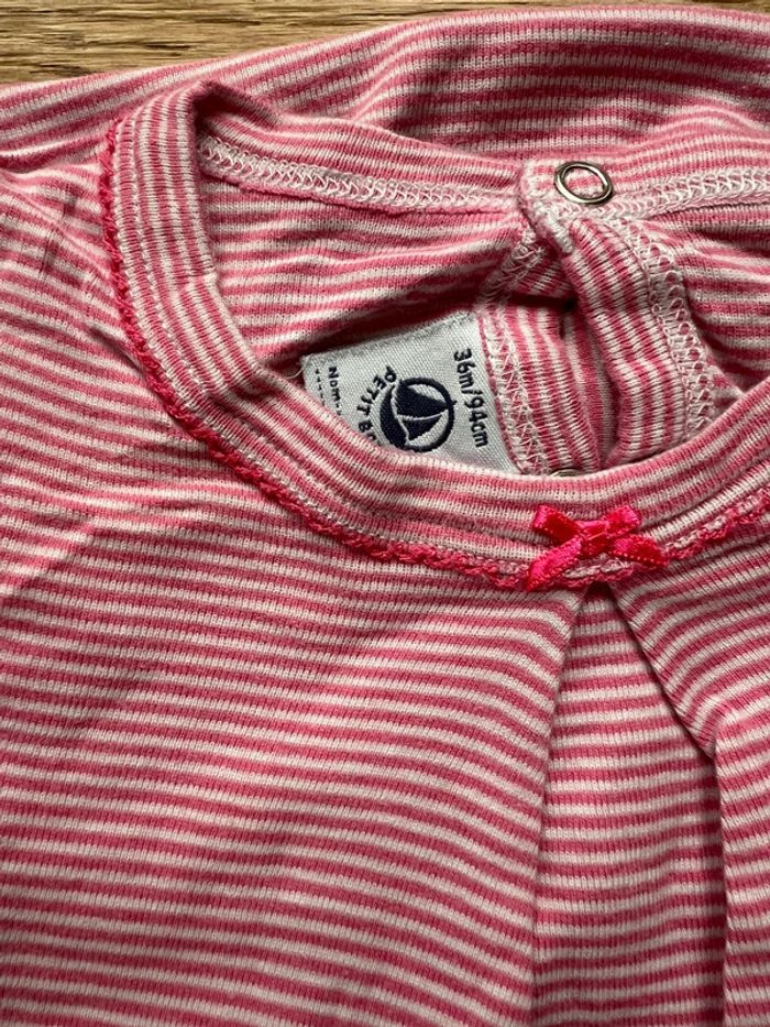 Vend lot de 2 pyjamas coton petit bateau 36 mois bon état - photo numéro 4
