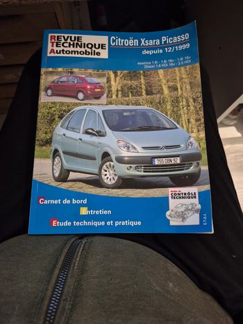 Carnet de bord Citroën Xsara Picasso