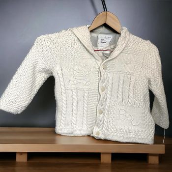 "Gilet ourson Ralph Lauren 9 mois TBE (9€) "