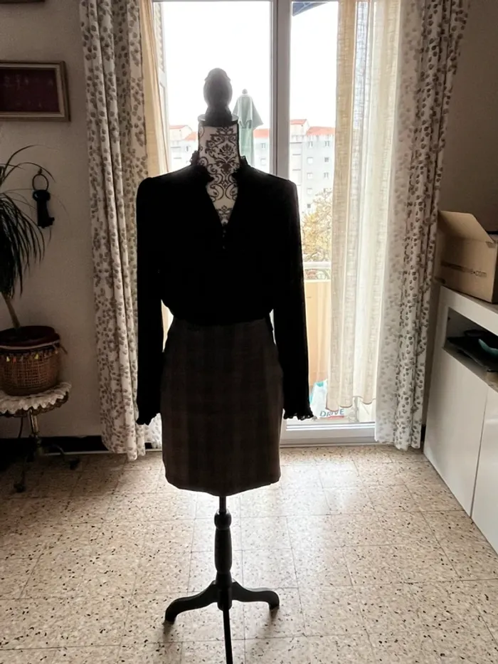 Tailleur jupe portefeuille Lola - photo numéro 2