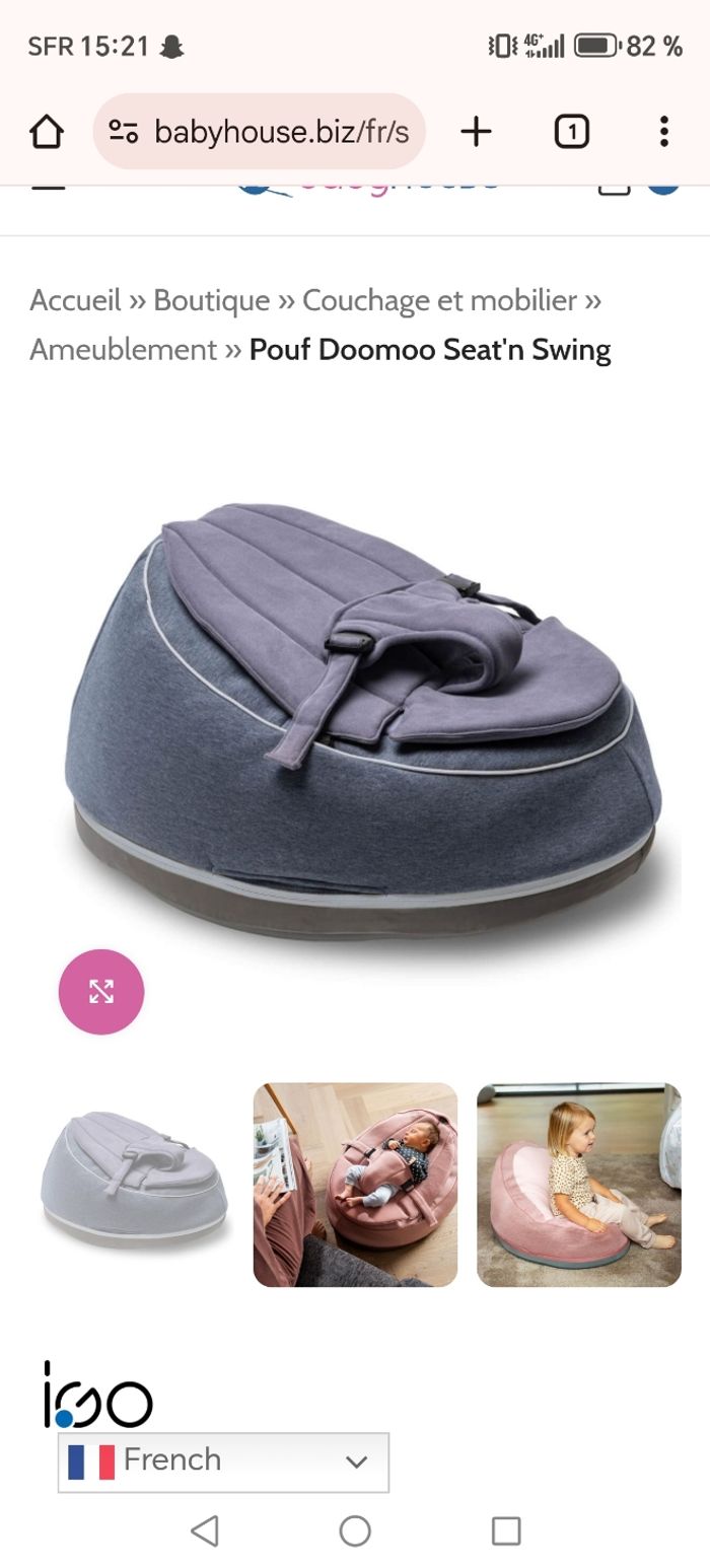 Doomoo seat 'n swing