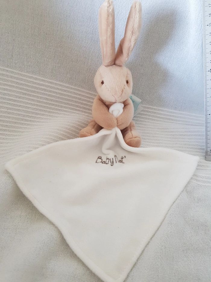 Doudou mouchoir lapin Babynat