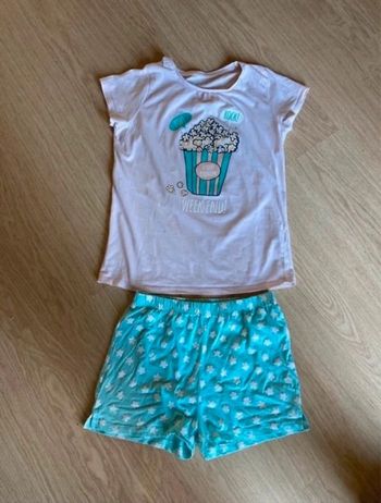 Pyjama short tex 11-12 ans