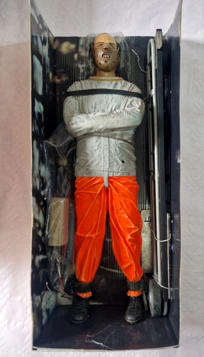 Figurine Neca The Silence of the Lambs / le silence des agneaux, Hannibal Lecter 18" Talking Figure - photo numéro 8