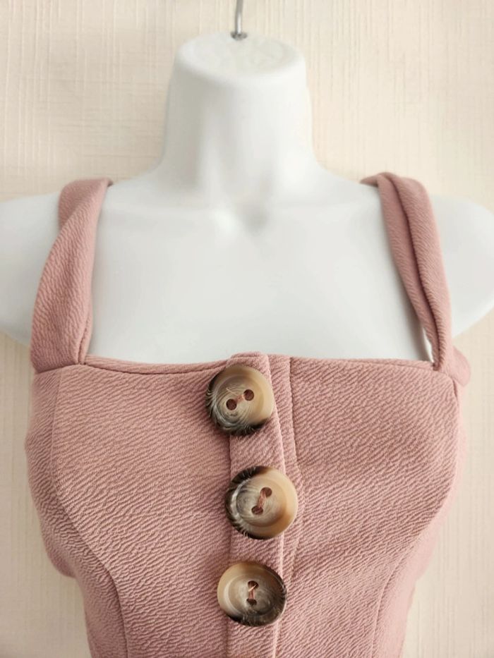 Lot 2 hauts courts rose et noir Boohoo 36 - photo numéro 9