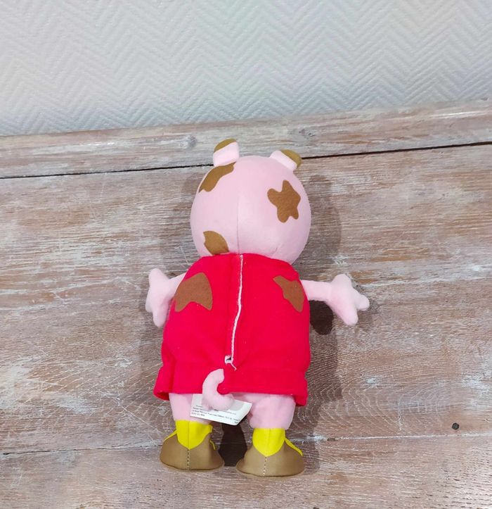 Peluche Peppa Pig Saute dans la Boue, 30cm - photo numéro 3